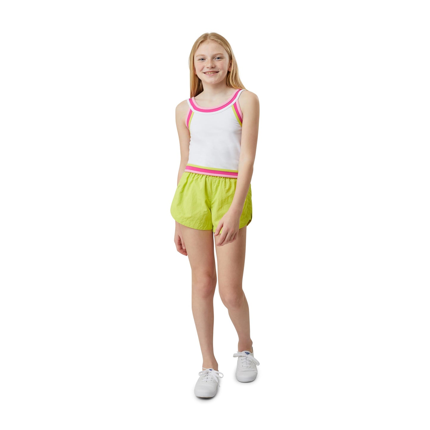 Habitual Girl Nylon Neon Pull On Shorts short