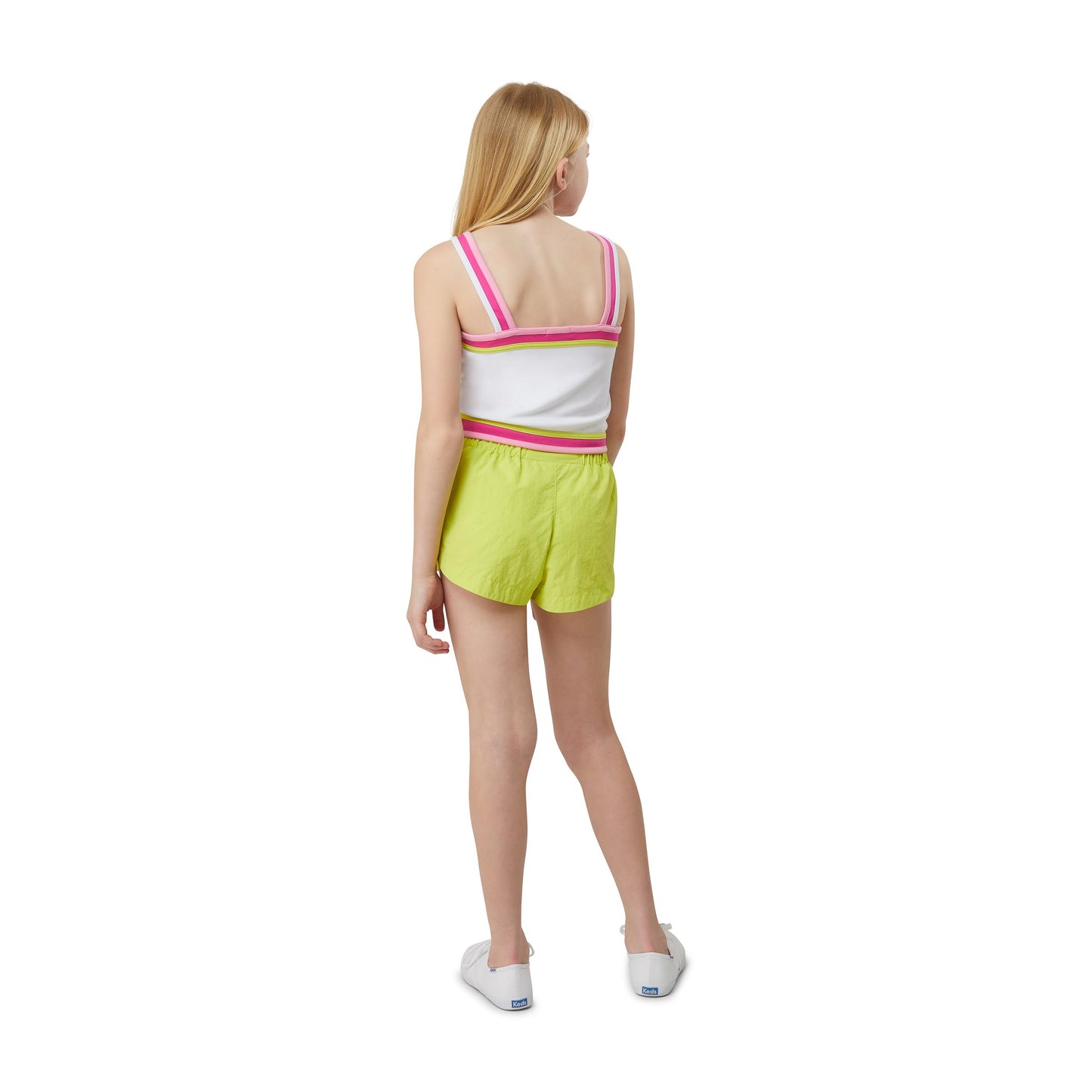 Habitual Girl Nylon Neon Pull On Shorts short