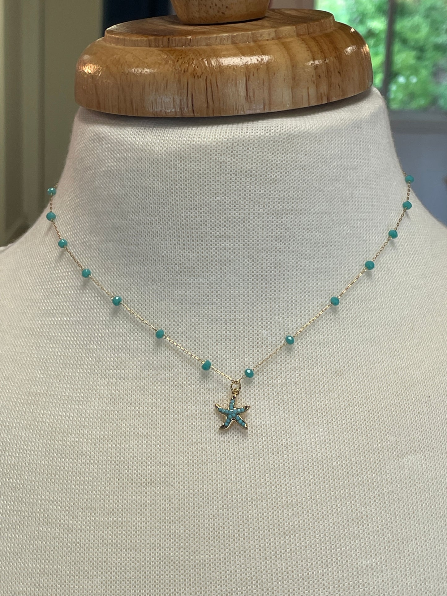 Starfish Necklace Necklace
