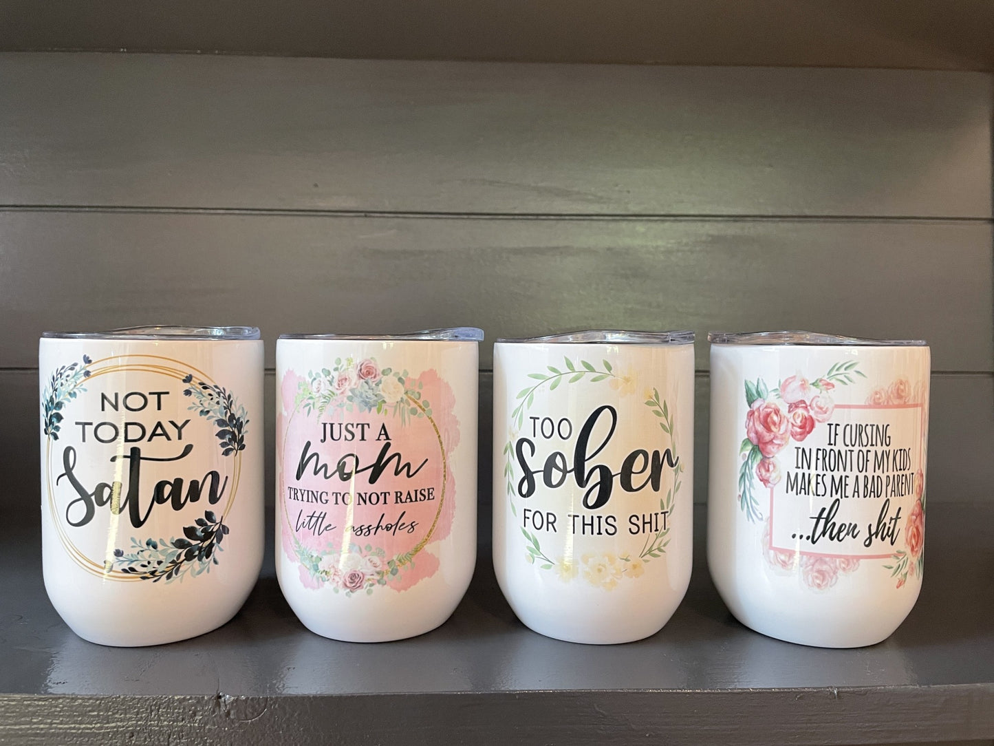 Funny Insulated Stemless Wine Goblet