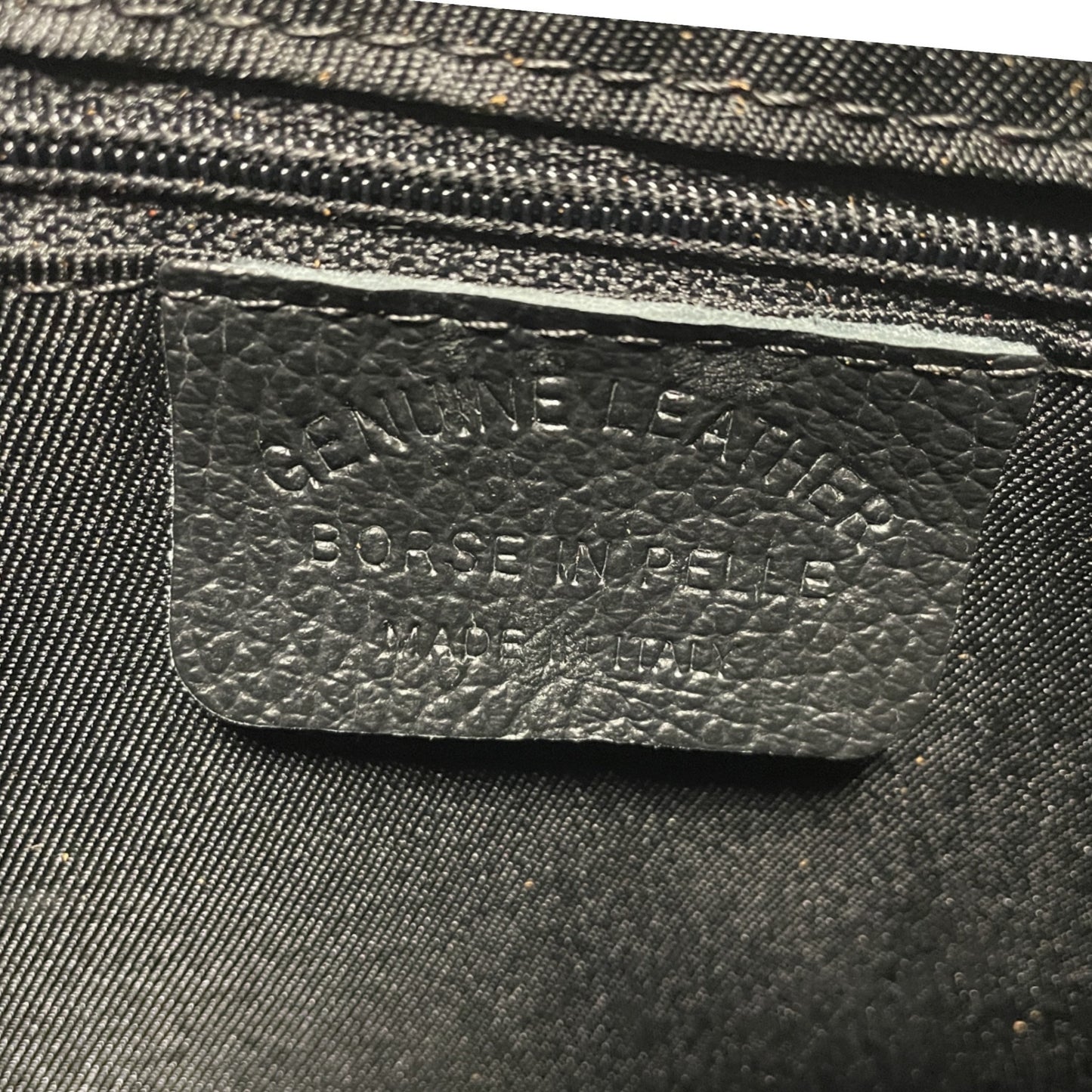 Italian Leather Boston Style Purse Purse