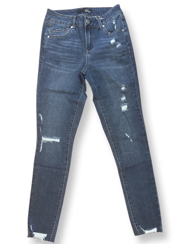 High Rise Ankle Skinny in Giana - [product_category], Minx Boutique-Southbury