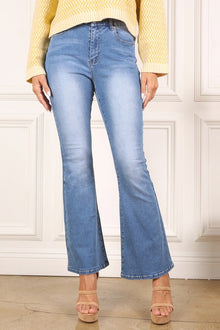  Medium Wash Lilou Flare jeans - [product_category], Minx Boutique-Southbury