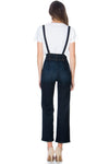High Waist Flare Overall jean denim romper - [product_category], Minx Boutique-Southbury