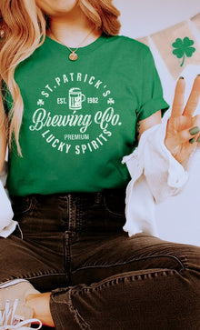  St Patricks Brewing Co Lucky Spirits Graphic Tee - [product_category], Minx Boutique-Southbury
