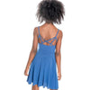Girls Cage Back Skater Flowy Mini Dress - [product_category], Minx Boutique-Southbury