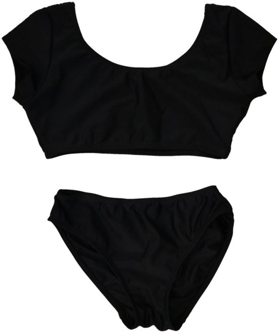 Girls Short Sleeve 2-piece Bathing suit - Online Only - [product_category], Minx Boutique-Southbury