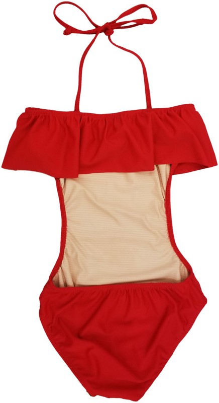 GIRLS ONE PIECE RUFFLE BATHING SUIT - [product_category], Minx Boutique-Southbury