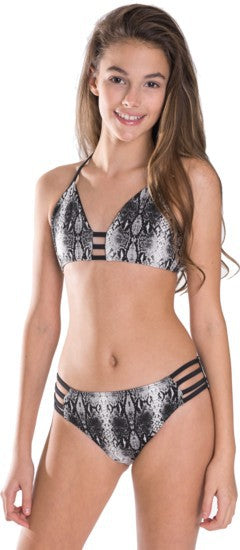 Girls Snakeskin Ladder 2-piece bathing suit - Online Only - [product_category], Minx Boutique-Southbury