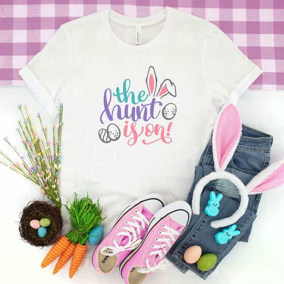 The Hunt Is On Easter Youth Short Sleeve Tee - [product_category], Minx Boutique-Southbury