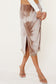 Orlanda Midi Skirt with Lace Trim skirt