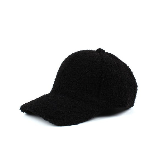 Boucle Sherpa Teddy Bear Knit Ball Cap - [product_category], Minx Boutique-Southbury