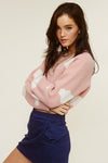 Pink Leia Cropped Cloud Sweater - [product_category], Minx Boutique-Southbury