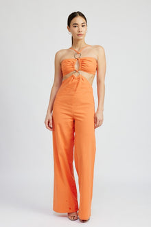  DOUBLE O RING CUT OUT JUMPSUIT - [product_category], Minx Boutique-Southbury