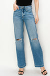Plus Size High Rise Straight Leg Jeans - [product_category], Minx Boutique-Southbury