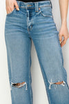 Plus Size High Rise Straight Leg Jeans - [product_category], Minx Boutique-Southbury