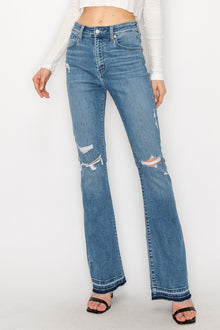  Plus Size High Rise Skinny Bootcut Jeans - [product_category], Minx Boutique-Southbury