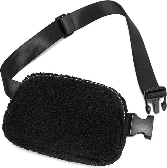 Lola Boucle Sherpa Sling/Belt Bag - [product_category], Minx Boutique-Southbury