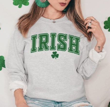 Irish Sweatshirt Plus - [product_category], Minx Boutique-Southbury