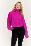 Mock neck wide sleeves top PLUS - [product_category], Minx Boutique-Southbury