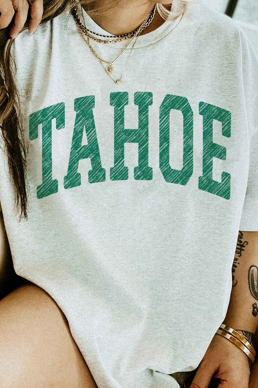 TAHOE CALIFORNIA NEVADA GRAPHIC TEE -Online Only - [product_category], Minx Boutique-Southbury