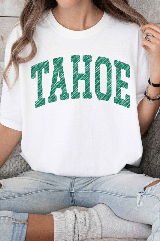 TAHOE CALIFORNIA NEVADA GRAPHIC TEE -Online Only - [product_category], Minx Boutique-Southbury