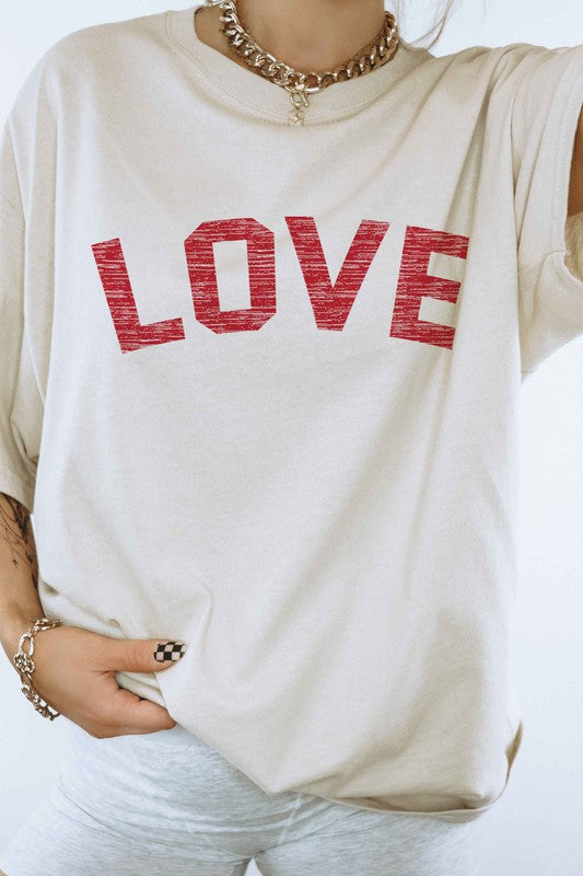 LOVE VALENTINES GRAPHIC TEE - [product_category], Minx Boutique-Southbury