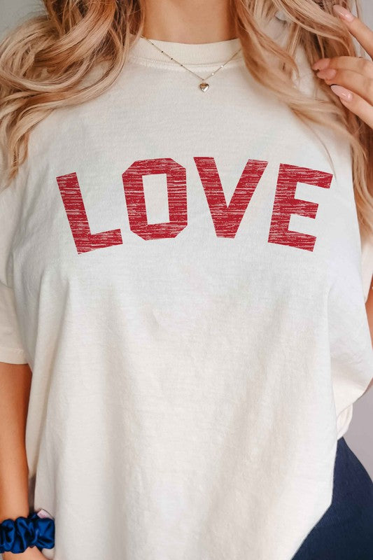 LOVE VALENTINES GRAPHIC TEE - [product_category], Minx Boutique-Southbury