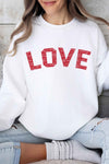 Love Valentine's Day Graphic Sweatshirt - [product_category], Minx Boutique-Southbury