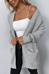 Open front waffle sweater cardigan -Online Only - [product_category], Minx Boutique-Southbury