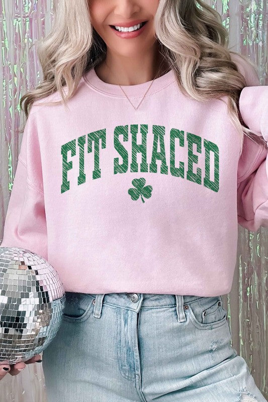 FIT SHACED ST PATRICKS GRAPHIC SWEATSHIRT - [product_category], Minx Boutique-Southbury