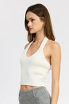 RIBBED HALTER NECK TOP, Minx Boutique-Southbury, [product tags]