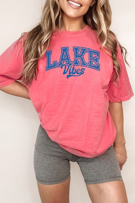 Lake Vibes Oversized Tee, Minx Boutique-Southbury, [product tags]