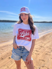  It's Lake Time Tee, Minx Boutique-Southbury, [product tags]