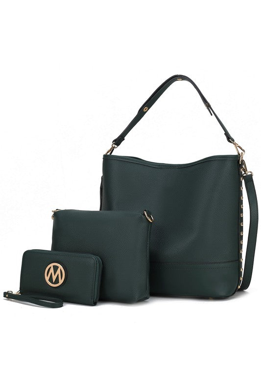 MKF Wren Hobo with Pouch and Wristlet by Mia K, Minx Boutique-Southbury, [product tags]