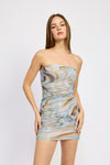 Ruched Mini Tube Dress, Minx Boutique-Southbury, [product tags]