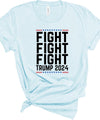 Fight Fight Fight Trump 2024 Graphic Tee, Minx Boutique-Southbury, [product tags]