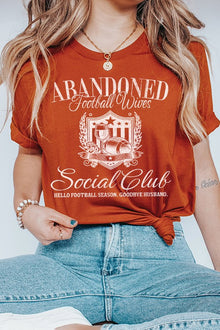  Abandoned Football Wives Social Club Fall Tee