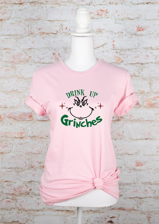 Drink Up Grinches Graphic Tee