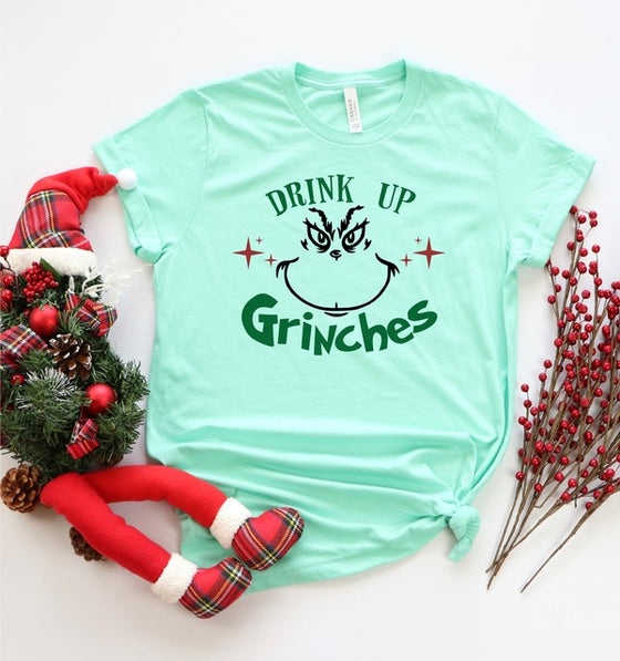 Drink Up Grinches Graphic Tee