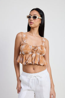  BABYDOLL CROPPED TOP