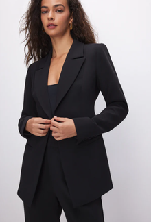  GA Black Fitted Blazer - [product_category], Minx Boutique-Southbury