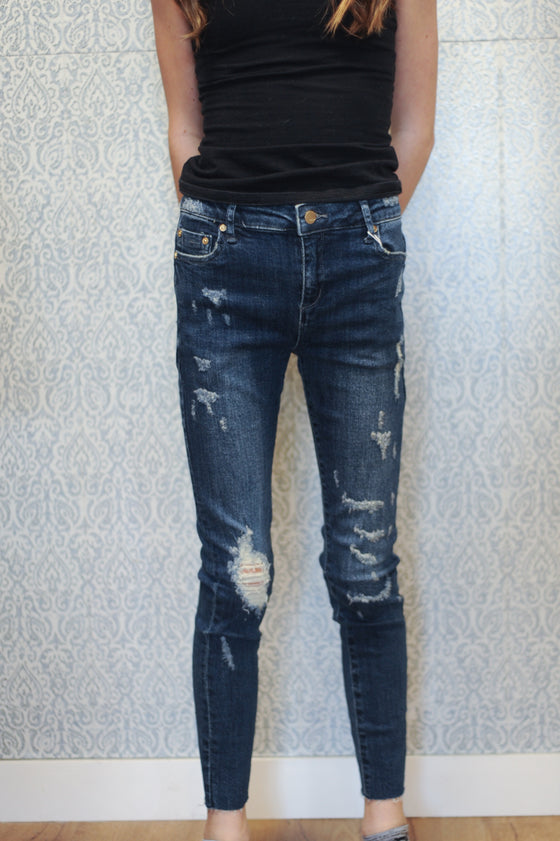 Tractr Girl High Rise Skinny Jean - [product_category], Minx Boutique-Southbury