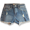 Tractr Girl High Rise Distressed Jean Short - [product_category], Minx Boutique-Southbury