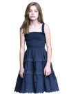 KatieJ NYC Tween Elle Dress in Navy - [product_category], Minx Boutique-Southbury