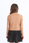 Mini Molly Camel Knit Sweater - [product_category], Minx Boutique-Southbury