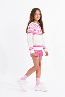  Mini Molly Fair Isle Sweater - [product_category], Minx Boutique-Southbury