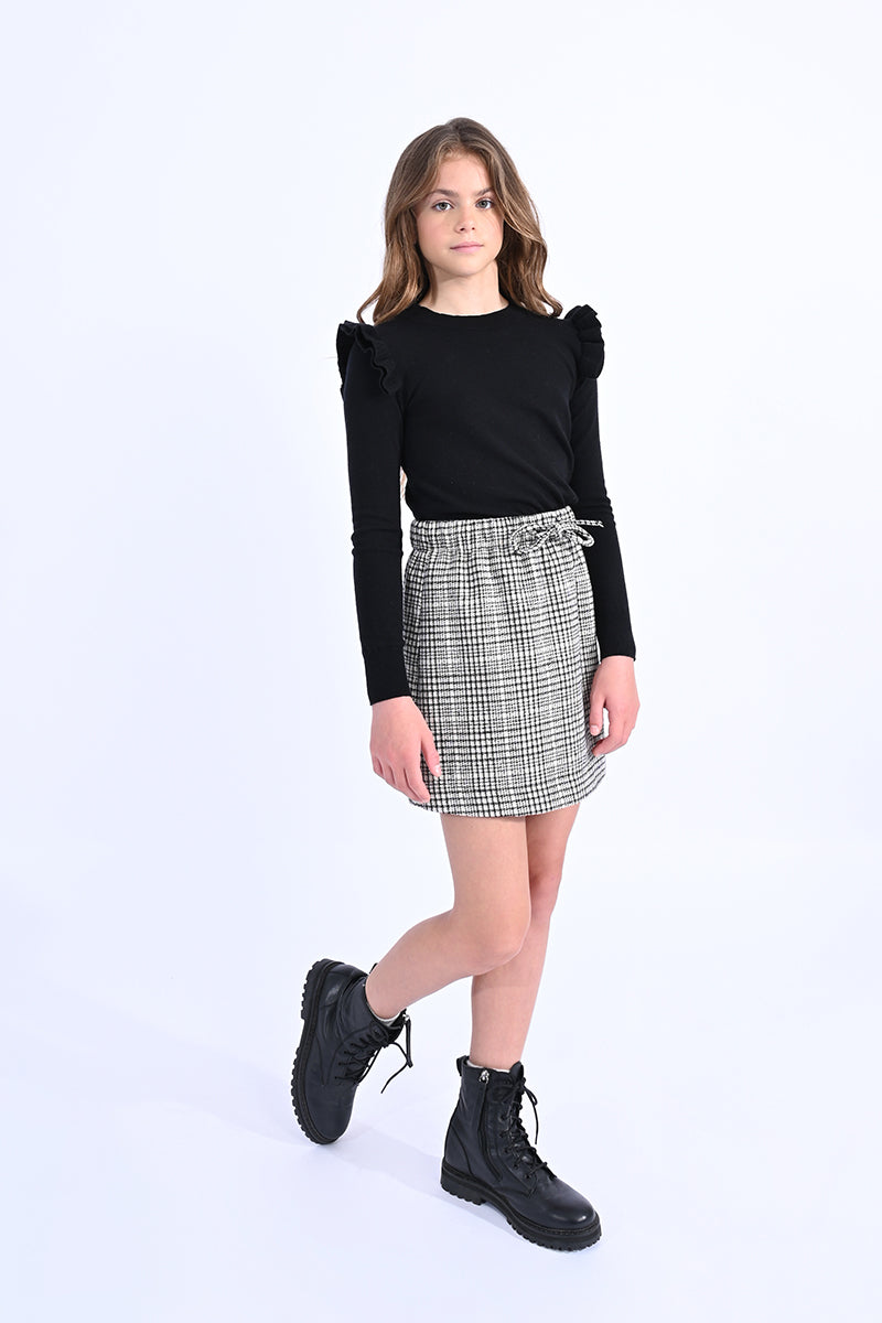 Mini Molly Plaid Mini Skirt