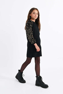  Girls Black Sequin Dress - [product_category], Minx Boutique-Southbury