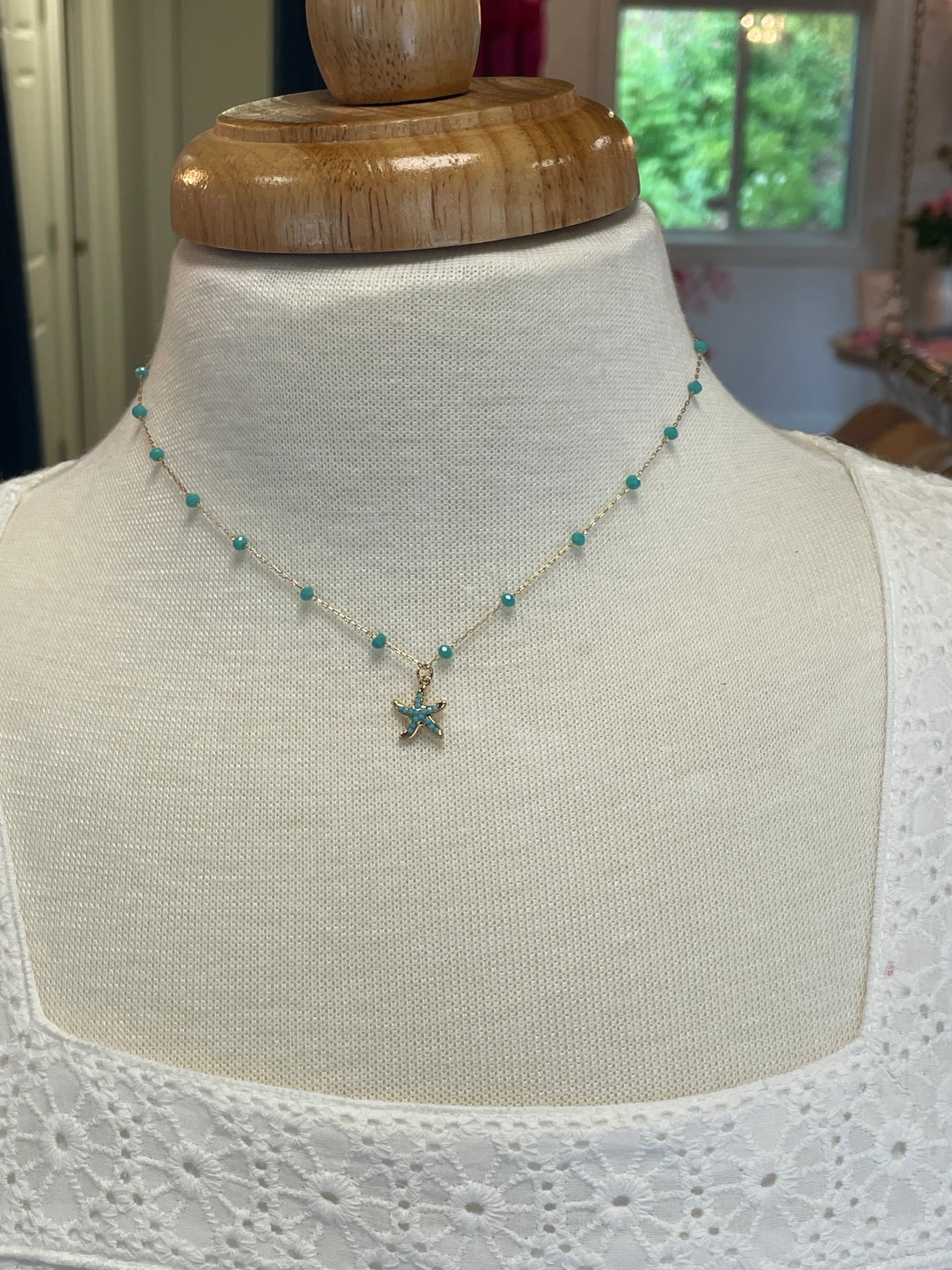 Starfish Necklace Necklace